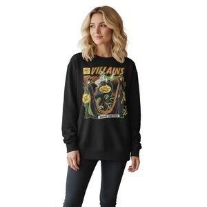 NWT Disney Villians Sweatshirt